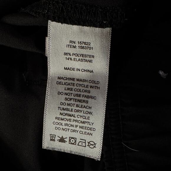 Eddie Bauer Womens Large Pants Pull-On Stretch Pocket Slit Quick-Dry Lightweight - Picture 8 of 9